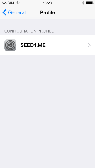 iOS 8 SEED4.ME
