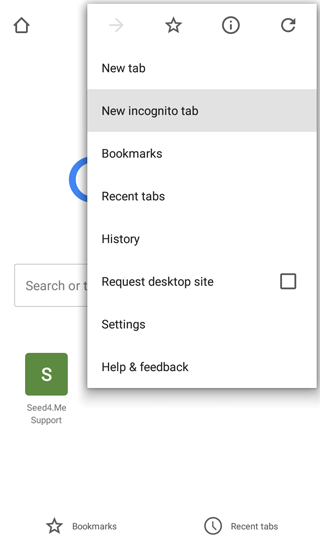 How to Open Incognito Mode / Window on your Mobile Device - Seed4Me VPN