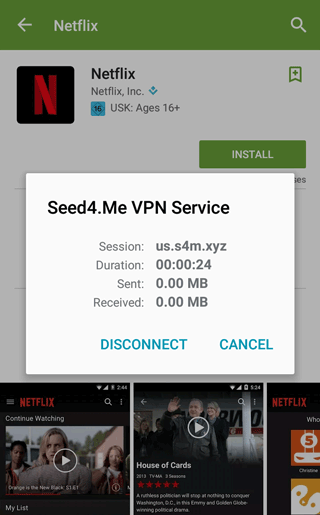 Netflix App Detects Your Location Seed4Me VPN